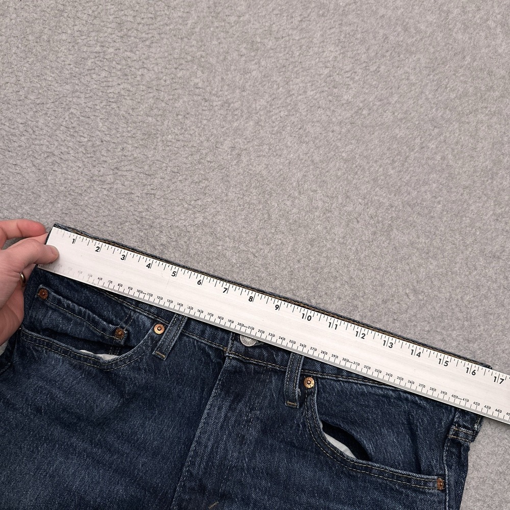 Levi's 511 Jeans Men's 33x30* Slim Fit Straight Leg Dark Wash Denim Stretch EUC - Picture 3 of 11